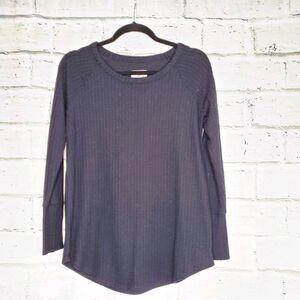 Chaser thermal long sleeve tunic black medium